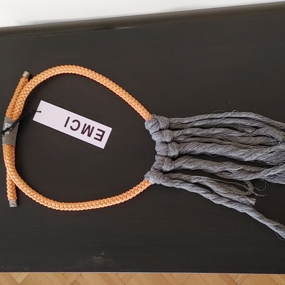 Natural Fibers Necklace